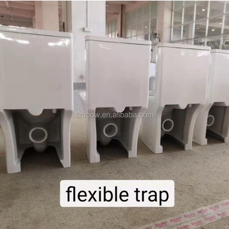 High quality dual flush rimless washdown ptrap one piece toilet for bathroom ceramic