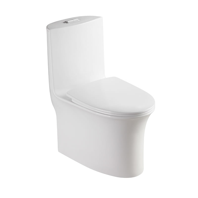 Hot sanitary wares rimless washdown one piece wc ceramic toilet for bathroom