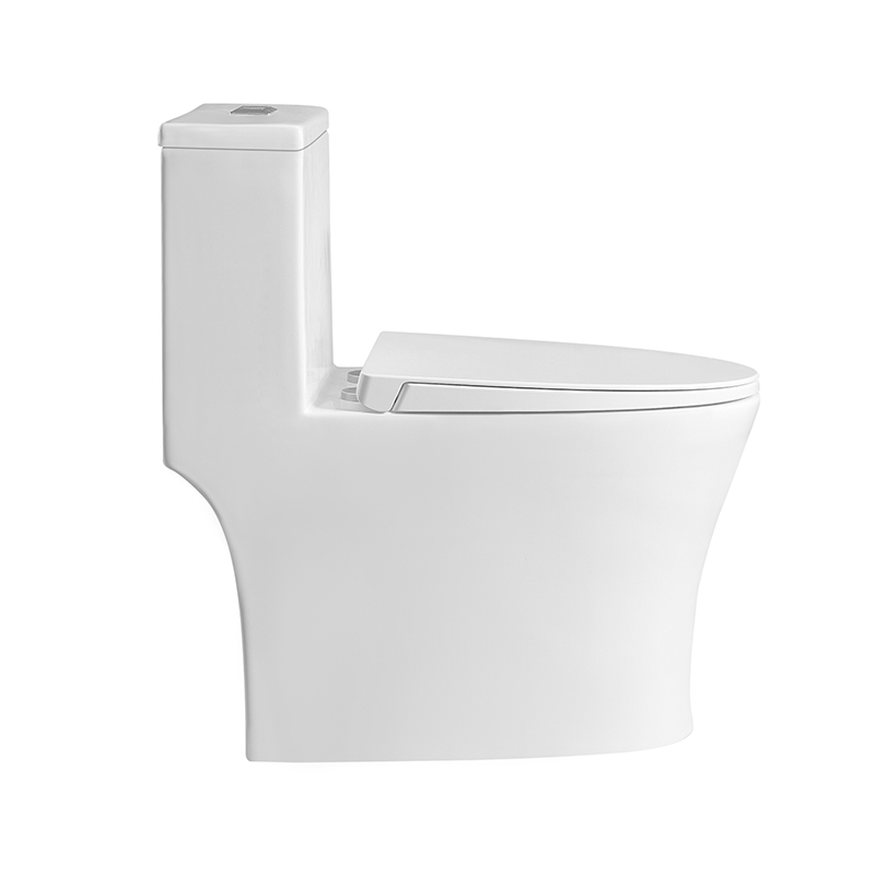 Modern design sanitary ware ceramic washdown one piece toilet bowl with design patent