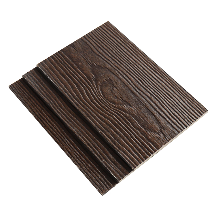 Nonasbestos exterior cladding natural high density waterproof wood grain wall siding panel