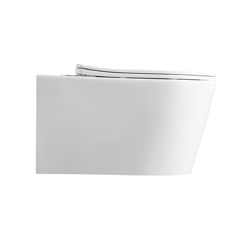 Popular Design White Ceramic Wall Hung Toilet Sanitary Ware Commode