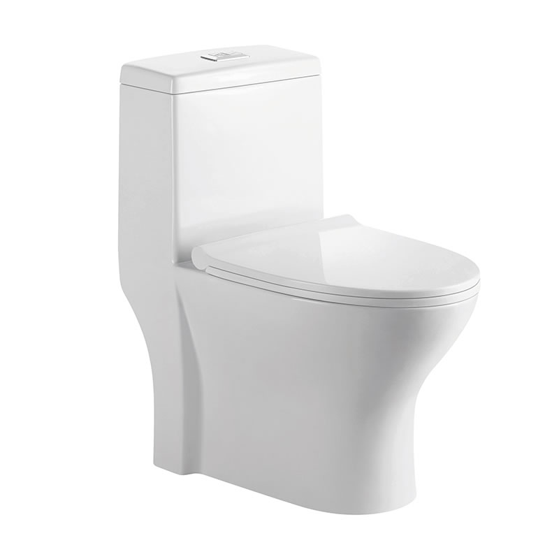 Water Saving Siphonic Comode Toilet for Western Modern Hotel Lavatory