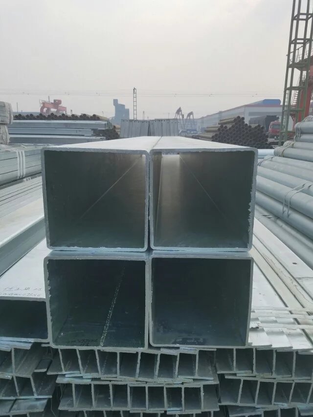 galvanized square and rectangular steel pipes