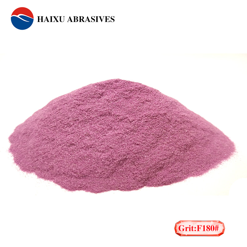 Pink Electrofused aluminum oxide grit PA F60 F80
