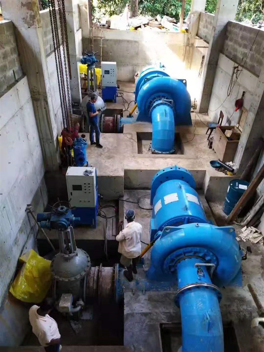 1000KW Hydraulic Generator Hydro Power Station Francis Water Turbine