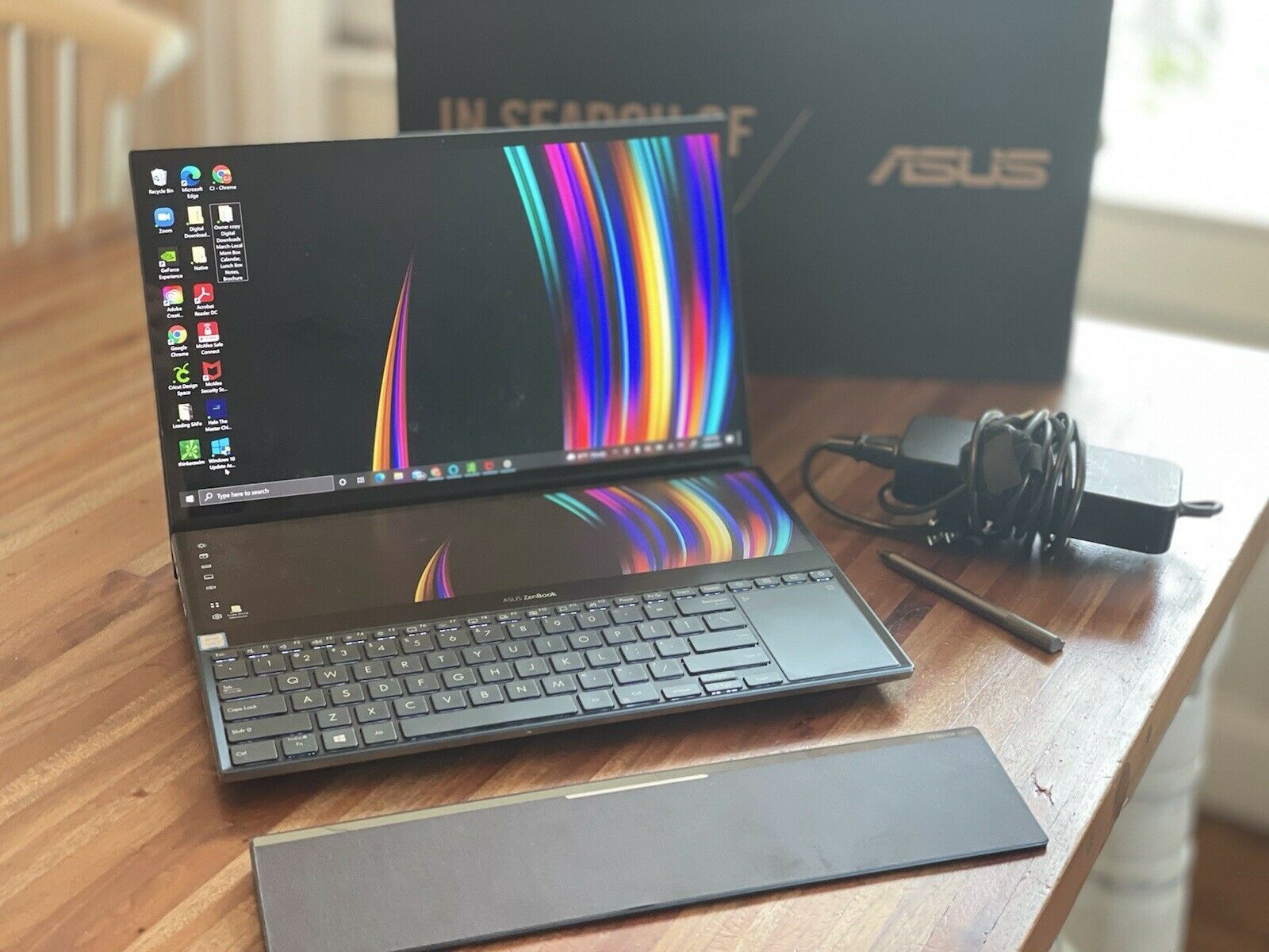 New Sealed for AASUS ZenBook Pro Duo UX581 Laptop 156 4K UHD NanoEdge Touch Display Intel Core i910980HK 32GB RAM 1TB