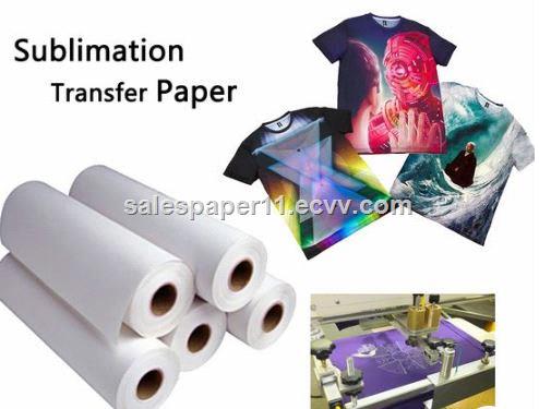 Anticurl Ultrathin 45gsm Sublimation Paper for Polyester Fabric Printing