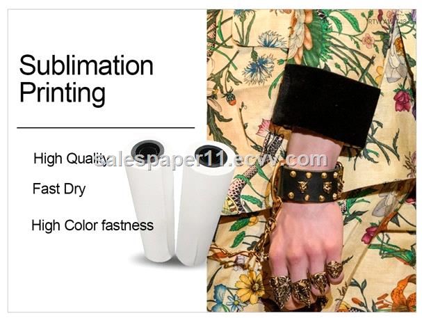 38gsm sublimation transfer paper