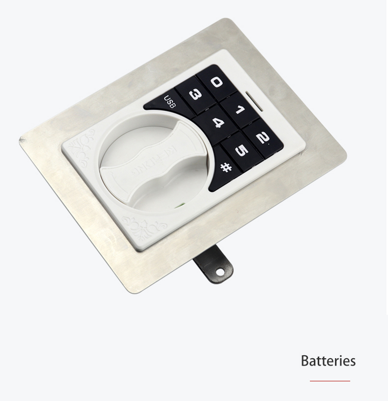KERONG Embedded Electronic Digital Code Cabinet Latch Combination Cam Locker Lock