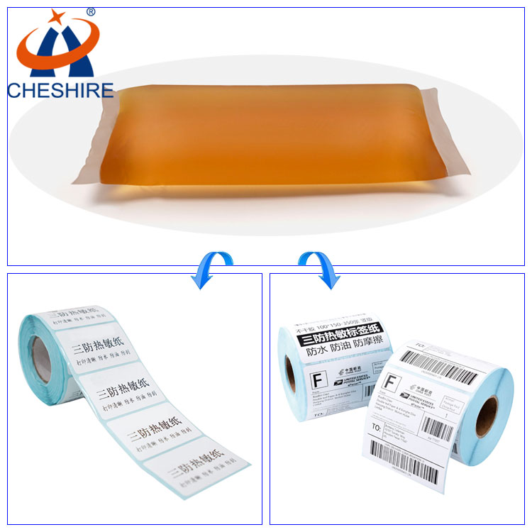 Hot Melt Glue High Peeling Strength Hot Melt Pressure Sensitive Adhesive Label Glue for General Label Stickers