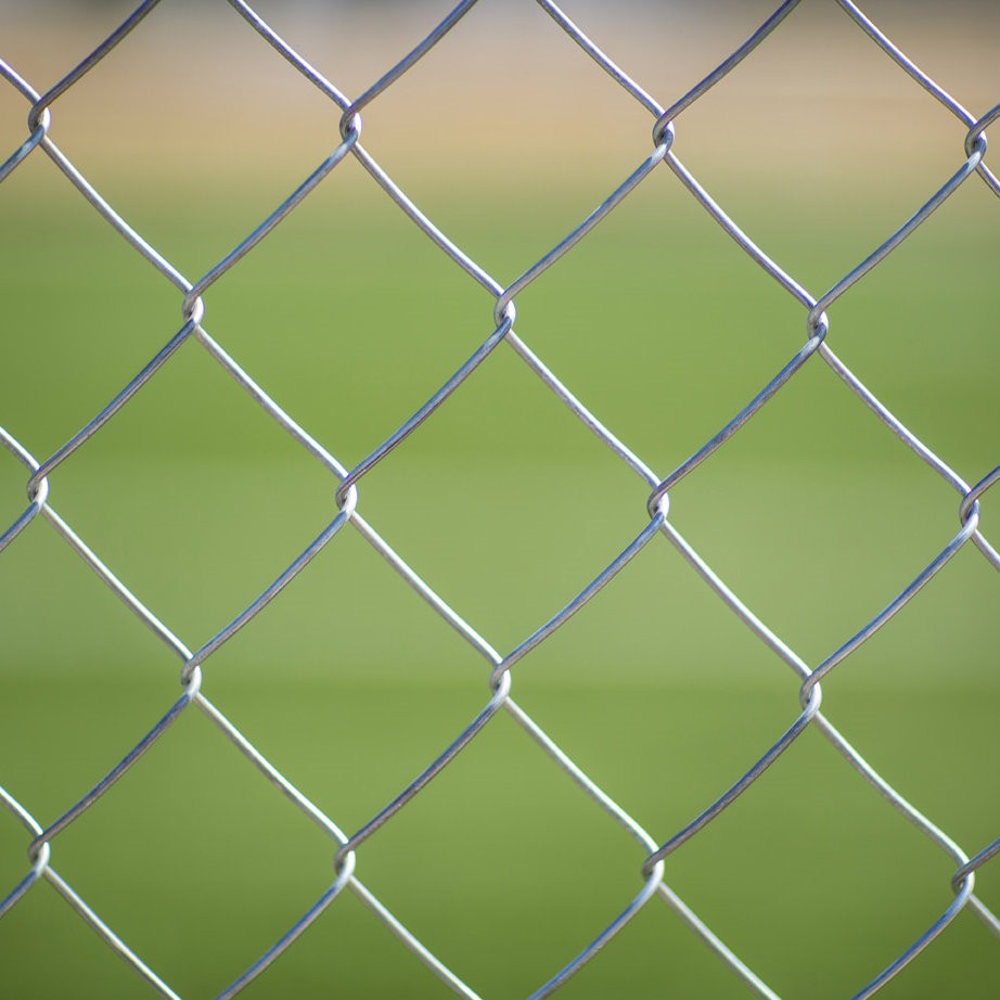 pvc coatedgalvanized chain link fence with good quality Pvc Coated