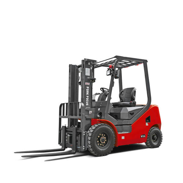 FORKFOCUS Diesel Forklift 15T to 35T with Different Lifting Mast Height Available