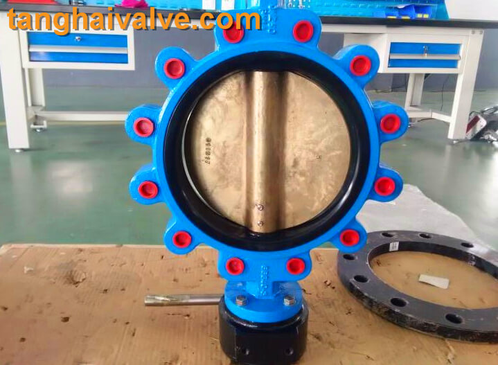 Lug type butterfly valve THBTVLT