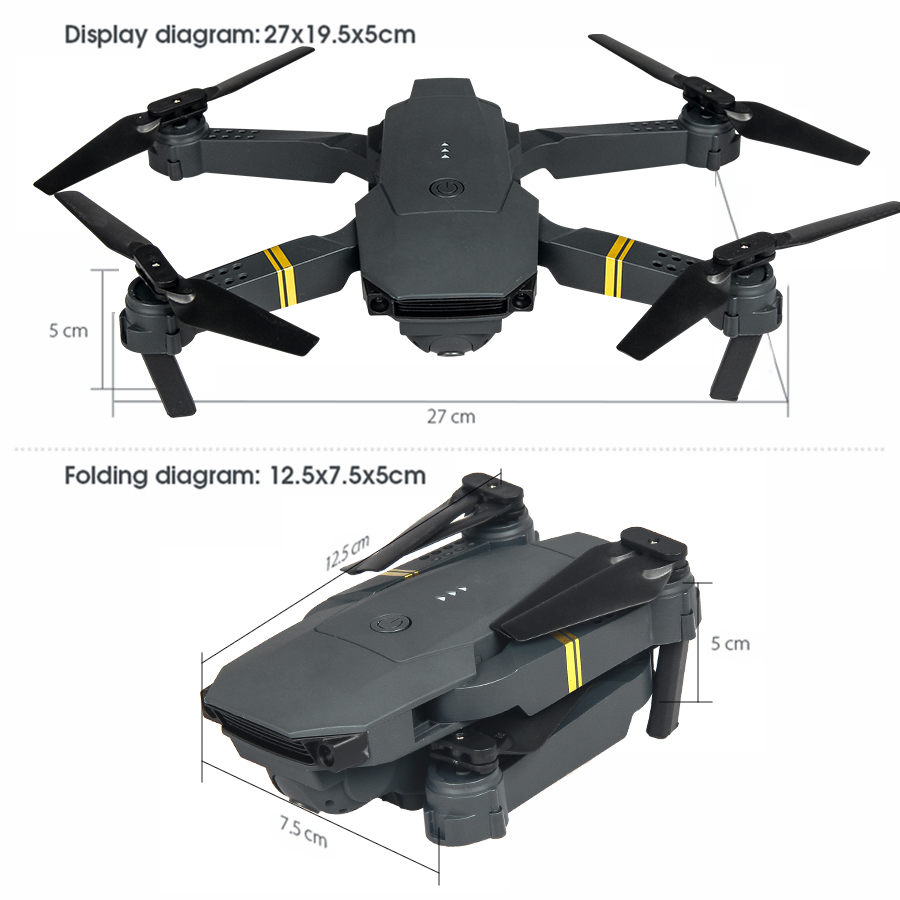 Hot sale E58 Mini Drone 4K Single Camera Headless Mode Aerial Photography Drone