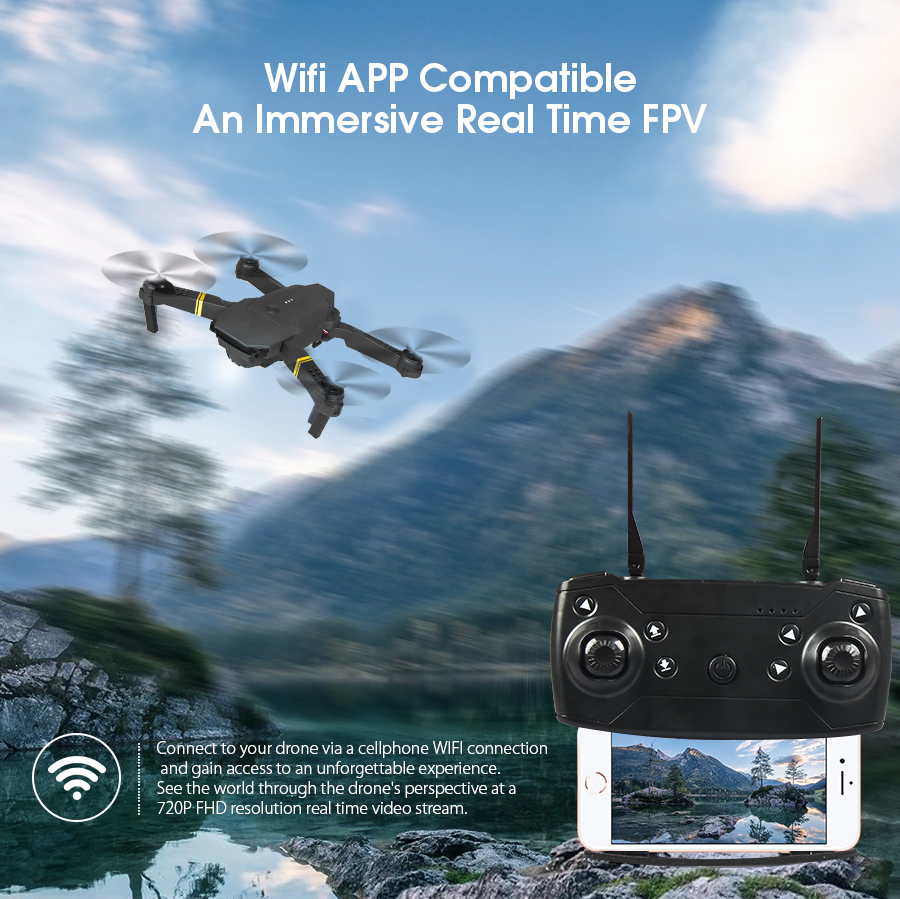 Hot sale E58 Mini Drone 4K Single Camera Headless Mode Aerial Photography Drone