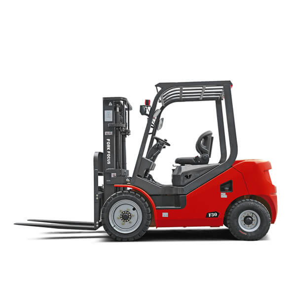 FORKFOCUS Gasoline Forklift 15T to 35T with Nissan Engine Different Lifting Height Mast