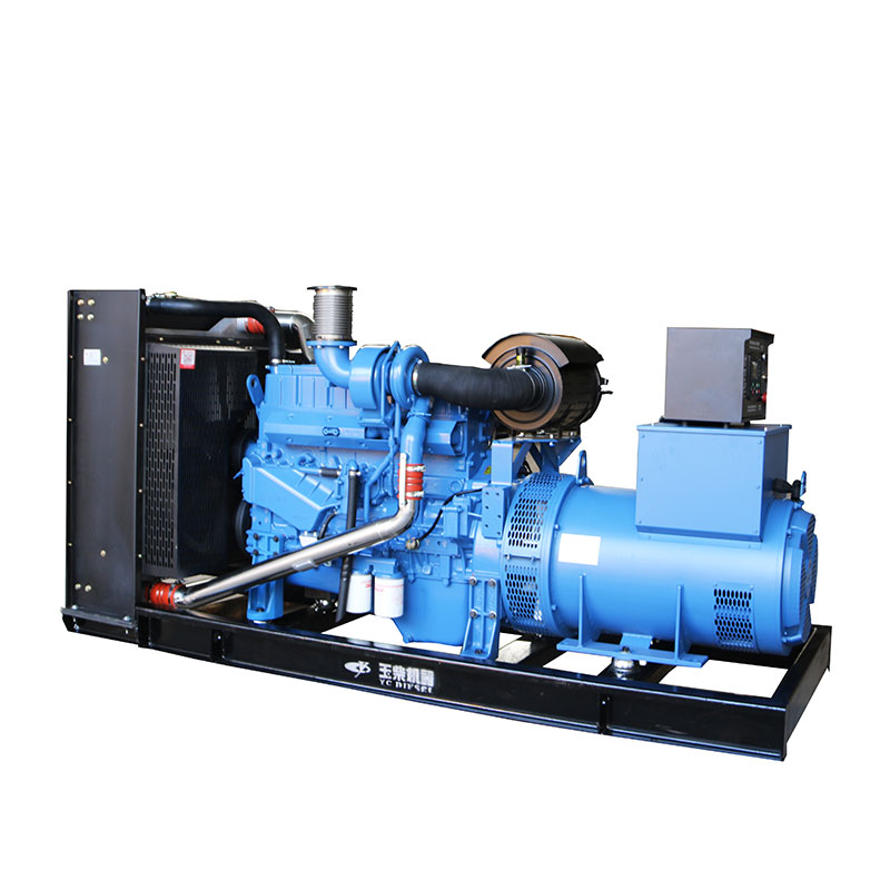 OSI certified open silent style yuchai diesel generator set