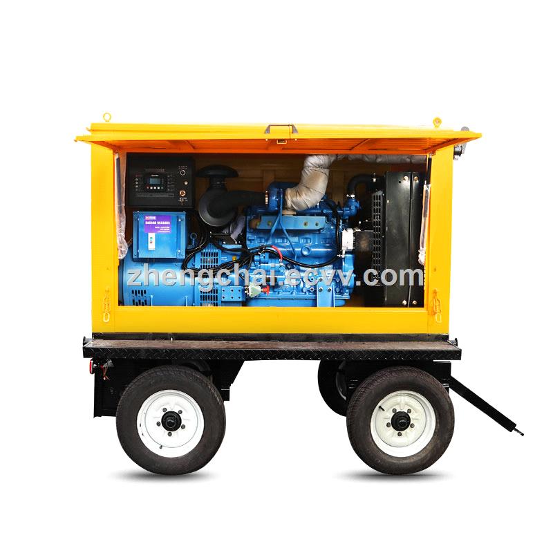 50Hz 60Hz 50kw mobile power plant portable diesel generator with a trailer 625kva