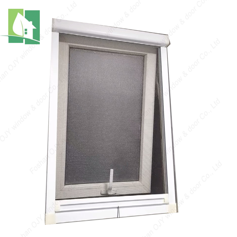 Australia Standard PVC Top Hung Glass Waterproof Awning Window Swing Plastic Frame Awning Window