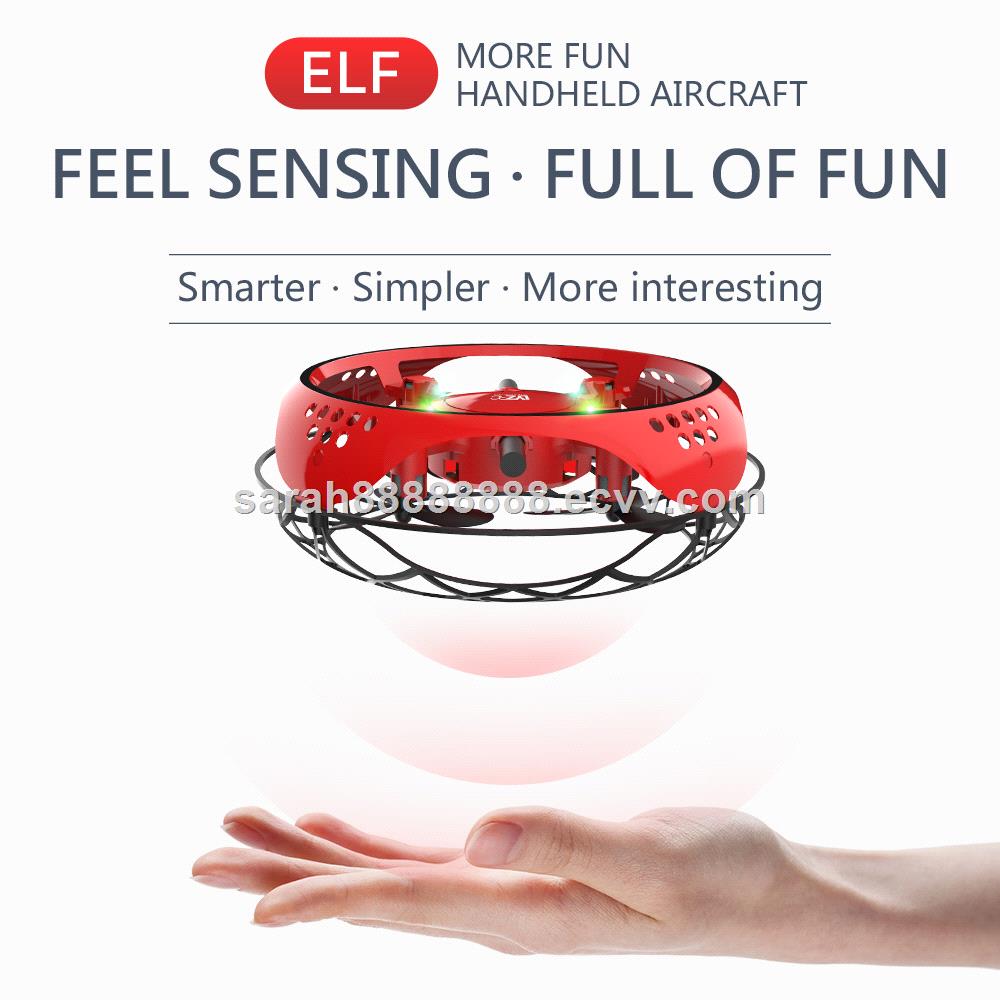 UFO L101 Drone Intelligent Sensing Quadcopter Colorful Light RC Aircraft Toy