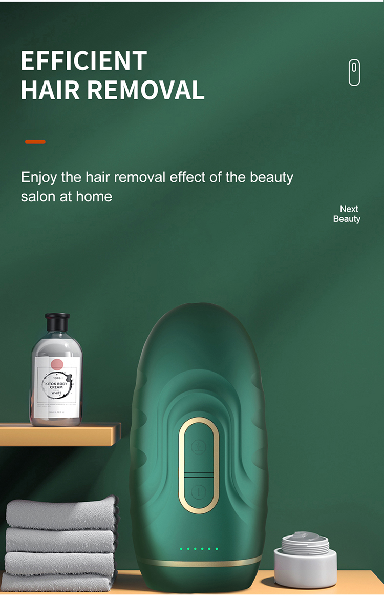 2021 New IPL High Quality Woman Home Use Painless Portable Beauty Device Portable Easy Use Depilador