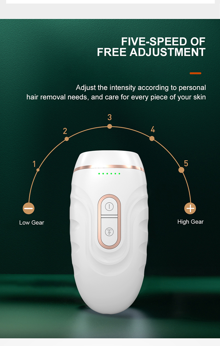2021 New IPL High Quality Woman Home Use Painless Portable Beauty Device Portable Easy Use Depilador