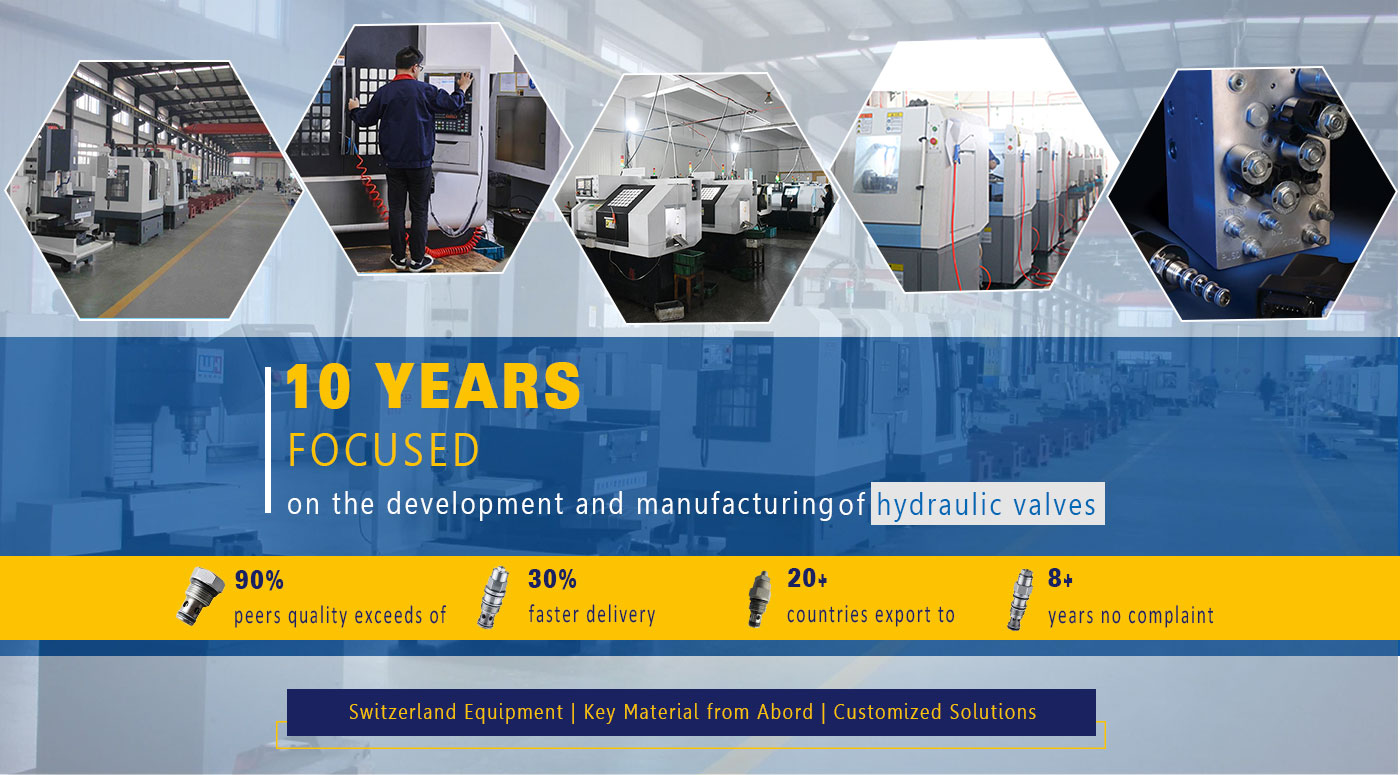 The hydraulic pressure relief valve was delivered in 15 days and guaranteed for 3 years by AAK