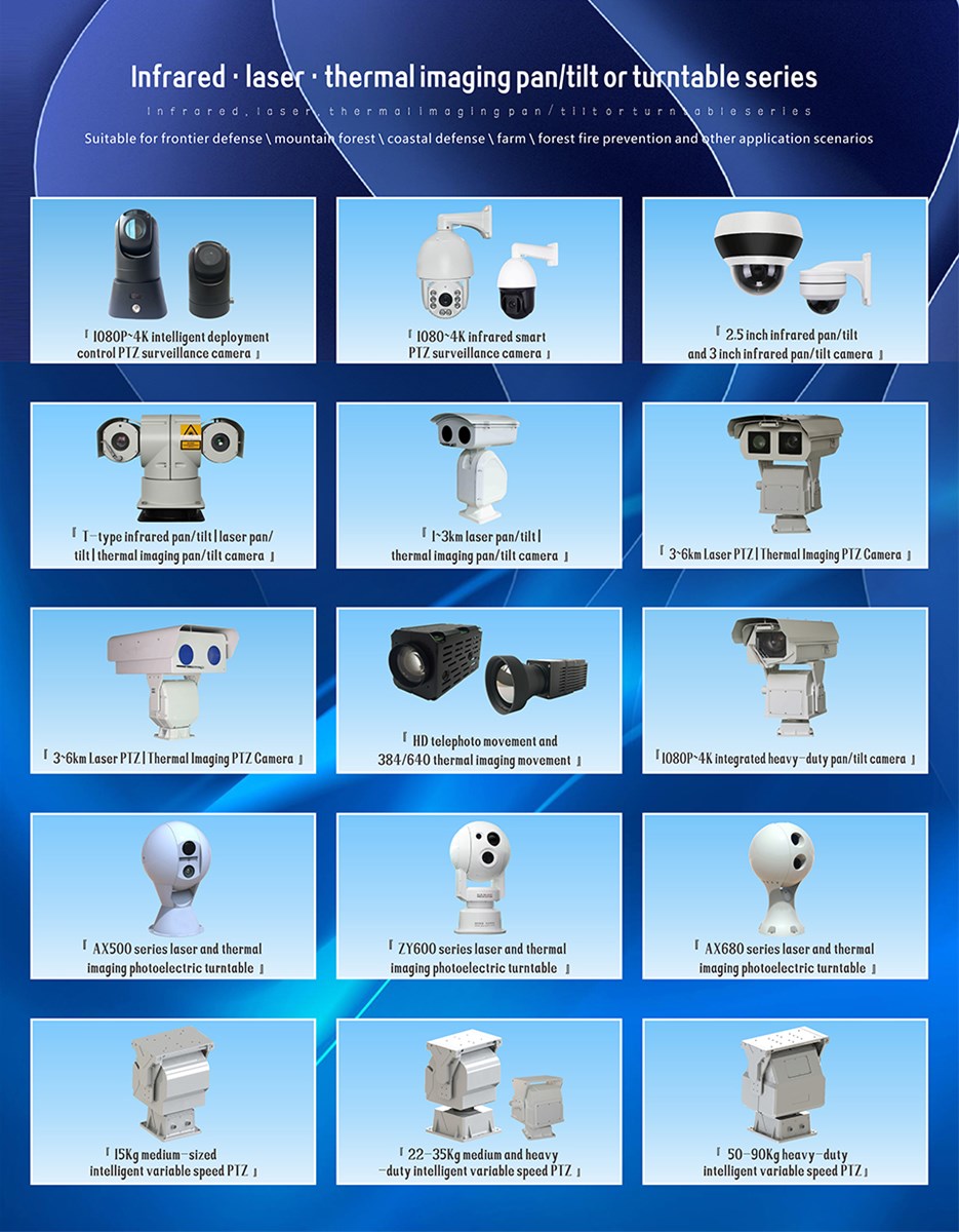 90kg heavyduty PTZ suitable for AI robots radar turntables remote monitoring ptz camera etc