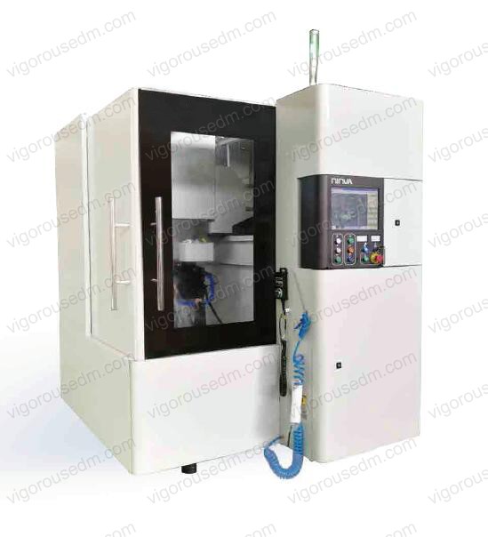 sell Fiveaxis EDM grinding machine for polycrystalline diamond PCD helical cutter and PCD superhard materials curved