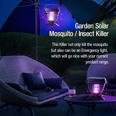 Solar Mosquito Killer Lamp ANC888