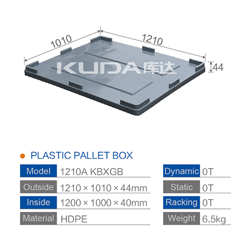 highdensity virgin PE 1210A Plastic Pallet Box from china