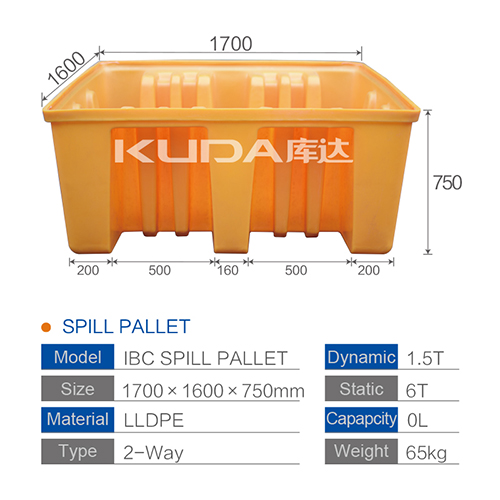 leading pallet supplier IBC SPILL PALLET from china manufacturer