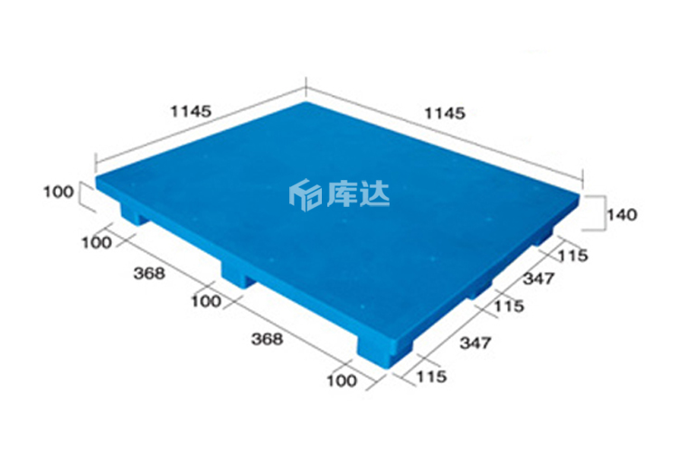 warehouse storage solution 1145 PBJJ PLASTIC PALLET from china