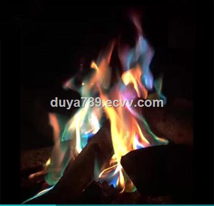 camping fire powder bonfire Xmas fire powder wood burning color fire changer