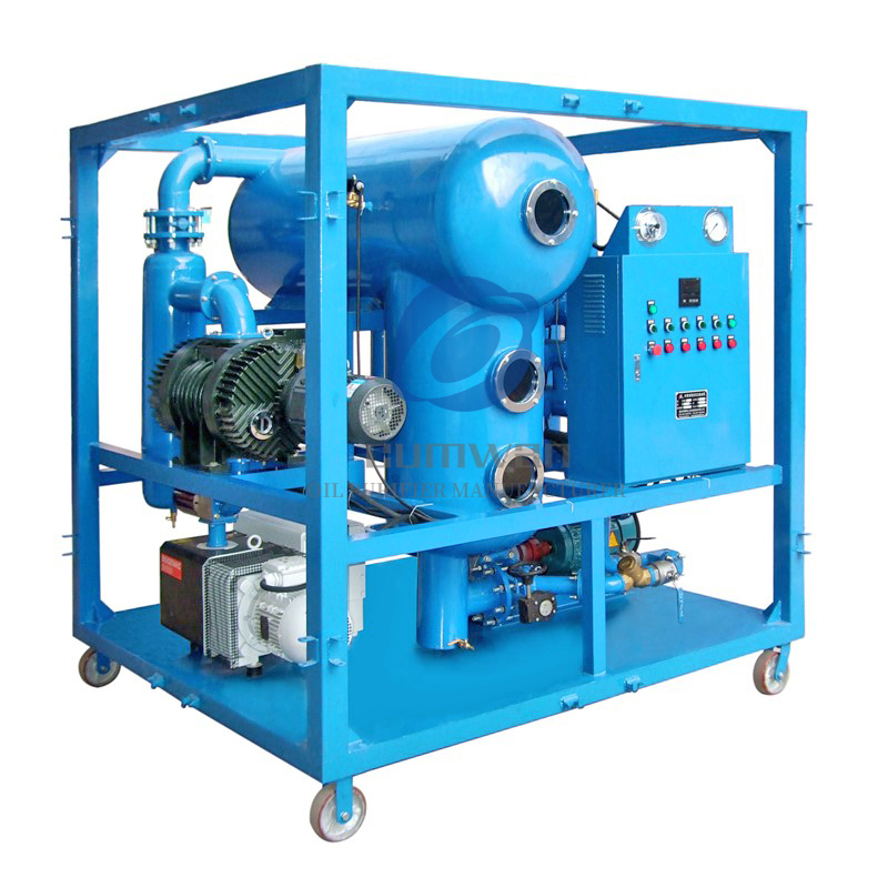 11-33KV Power Substation 4500L/H Double Stage Vacuum Transformer Oil Pufier Machine/Insulating Oil Treatment Equipment