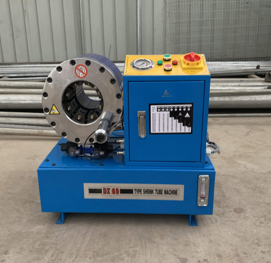 Dx68 Construction Machinery Oil Hose Crimping Machine Dx68 651mm Style DX6869