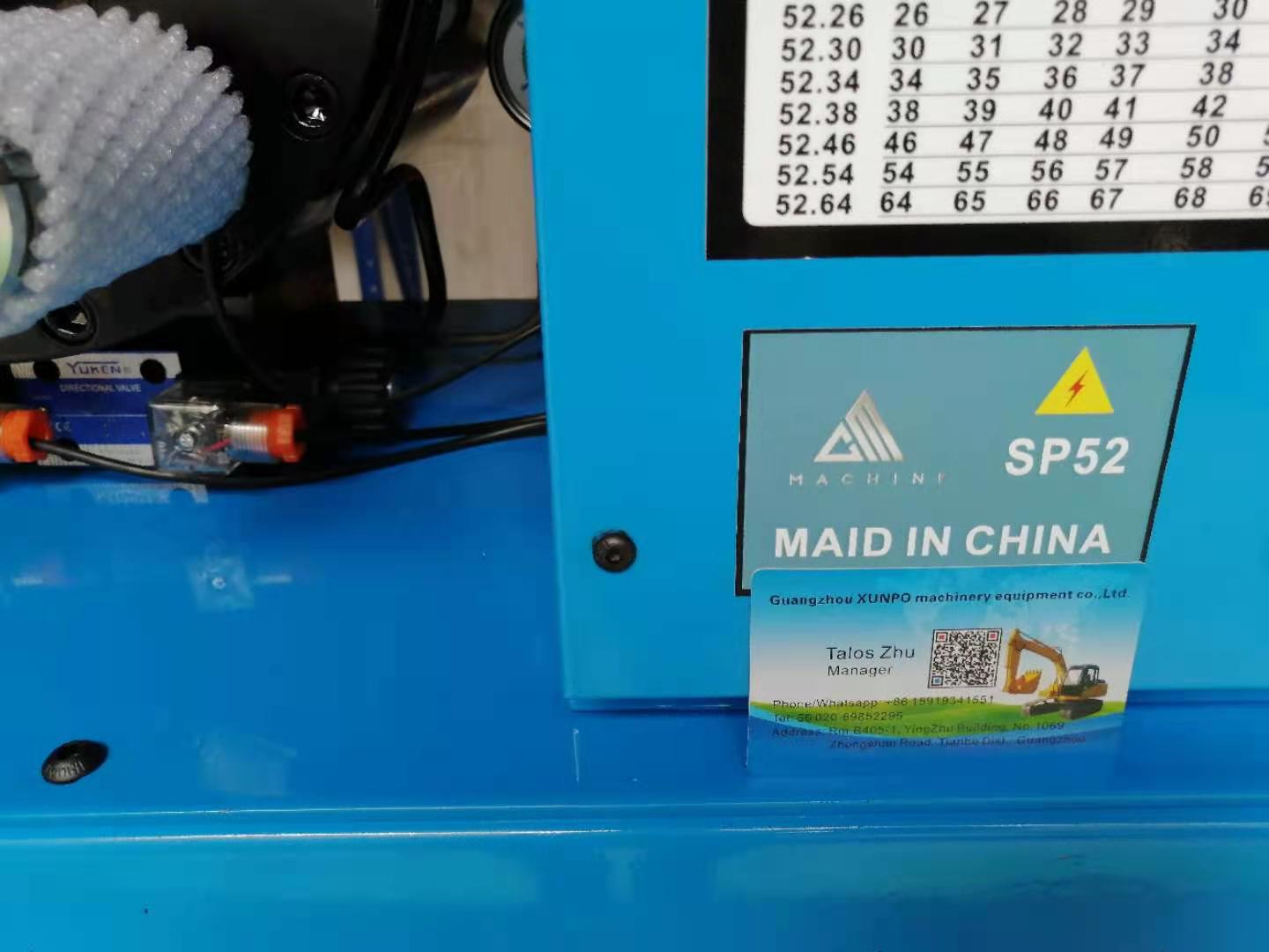 Factory Direct Sale SP52 SP52 Hydraulic Hose Crimper 220V 380V Wire Pipe Crimping Machine Factory Direct Sale SP52 SP52 Hydraulic Hose Crimper 220V 380V Wire Pipe Crimping Machine