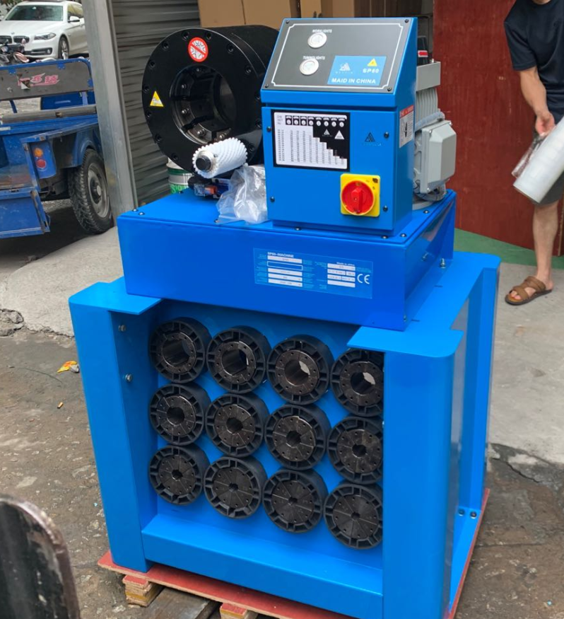 Factory Direct Sale SP60 SP60 Hydraulic Hose Crimping Machine Steel Pipe Steel Tube Compressor