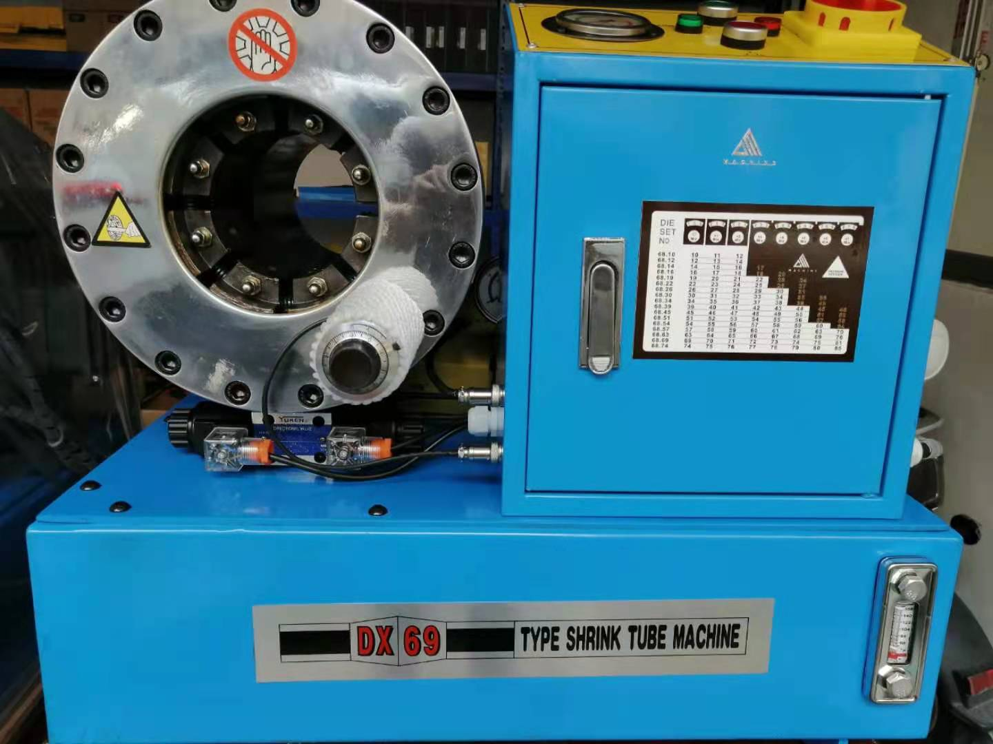 Tubing processing tools DX69 DX69 Hydraulic Hose Crimping Crimping Machine 142 Hose Crimper