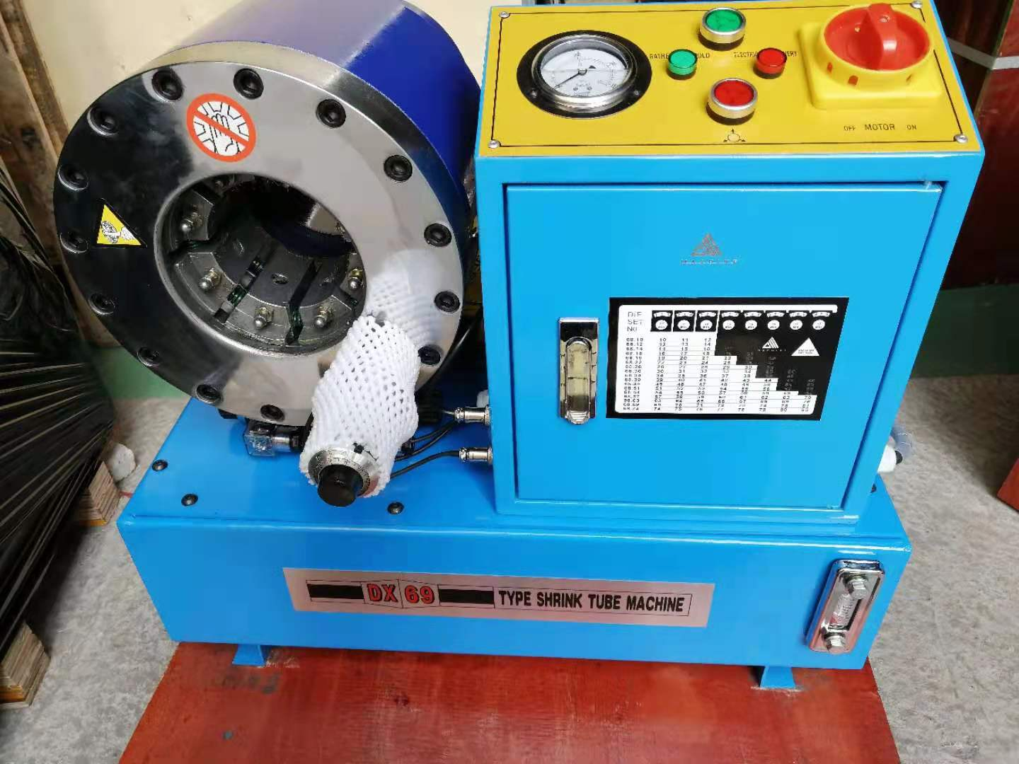Tubing processing tools DX69 DX69 Hydraulic Hose Crimping Crimping Machine 142 Hose Crimper