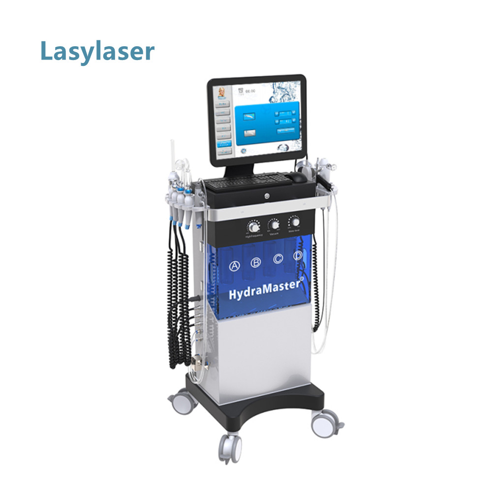 Lasylaser 6 in 1 Body Shop Microdermabrasion Machine Skin Scrubber Dermaplaning Facial Hydro Aqua Oxygen Machine