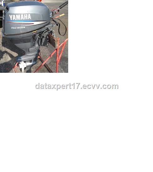 Used Yamaha 25 HP 4 Stroke Outboard Motor Engine Used Yamaha 25 HP 4 Stroke Outboard Motor Engine