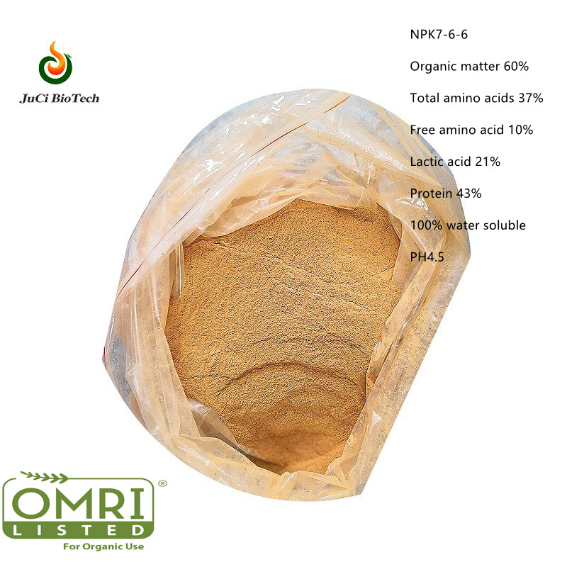 Low price and high quality Organic water soluble fertilizer Corn Steep Liquor Powder for Liquid Organic Fertilizer