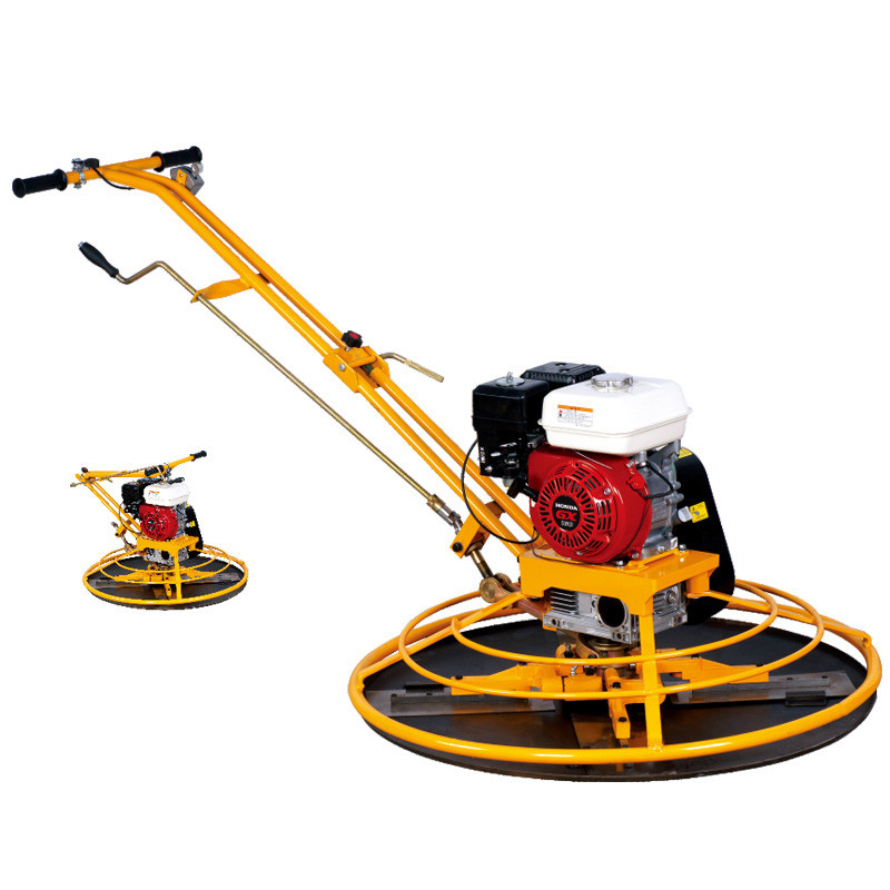 Power Trowel powered with gasoline or diesel engines
