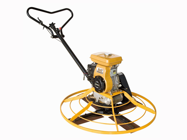 Power Trowel powered with gasoline or diesel engines
