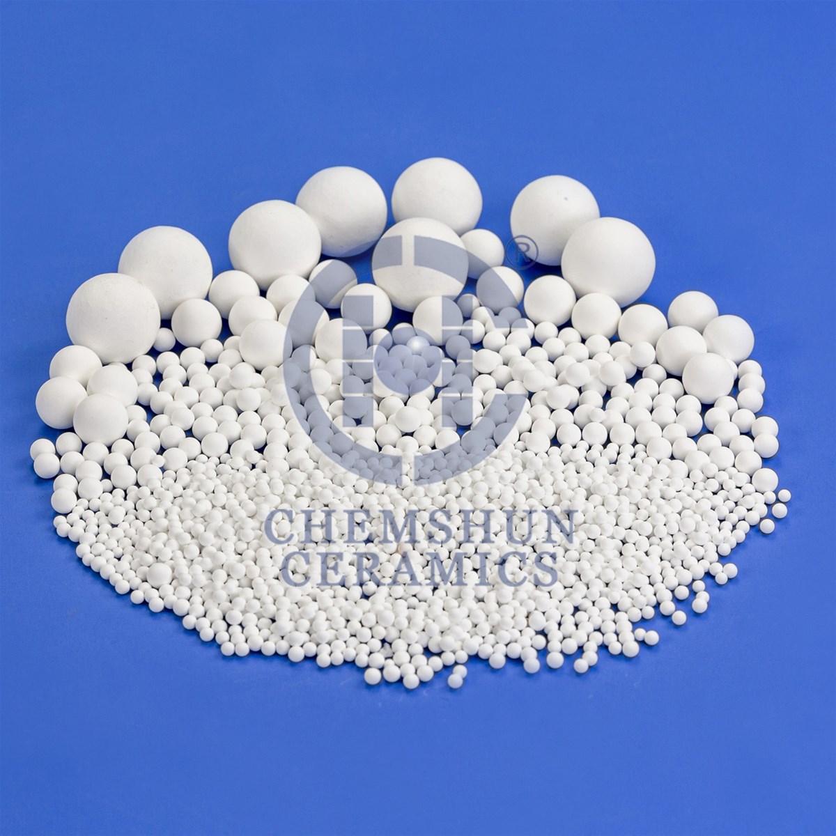 Inert Alumina Ceramic Ball as Catalyst carrier media bed suupport