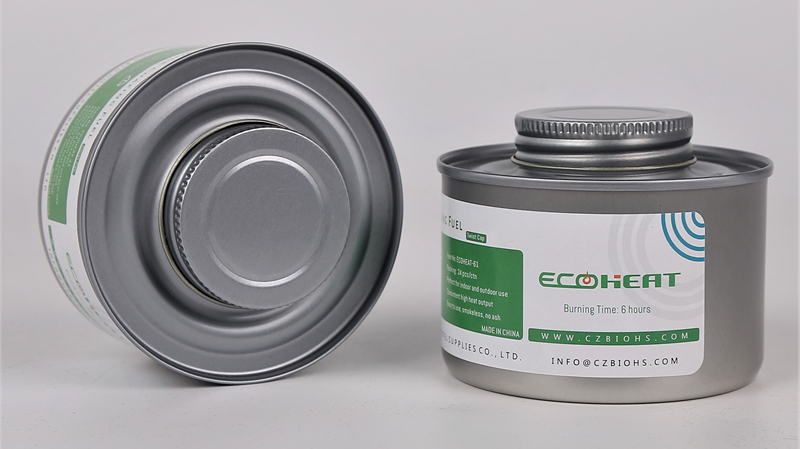 Diethylene Glycol 6 Hour Safety Screw Cap Wick Chafing Dish Fuel Can 24 Count Box