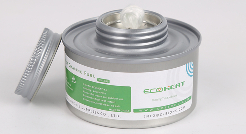 Handy Wick Chafing Fuel 4 Hour Twist Cap Wick 24 Each Per Case for Catering Chafers to Keep Food Warm