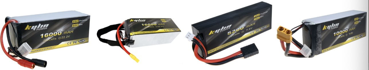 Kylinpower 16000mAh 6S 222V 25C 30C OEM lipo battery for UAV multicoter Drone