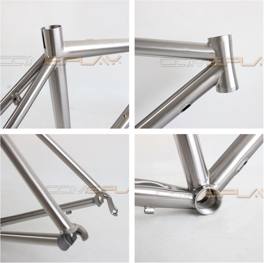 COMEPLAY factory directly wholesaleTitanium Road Bike bicycle Frame